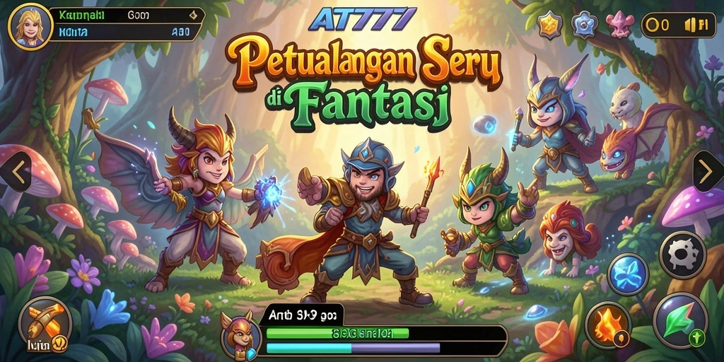 Screenshot AT777 menampilkan momen seru dalam petualangan.