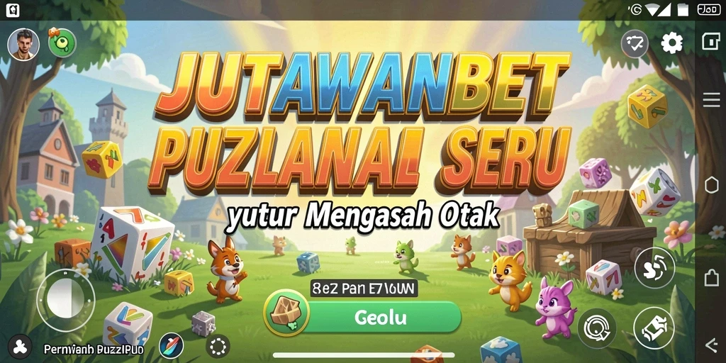 Screenshot JUTAWANBET menampilkan tantangan puzzle yang menarik.