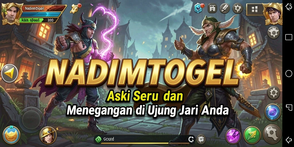 Screenshot gameplay NADIMTOGEL menampilkan aksi seru yang menegangkan.