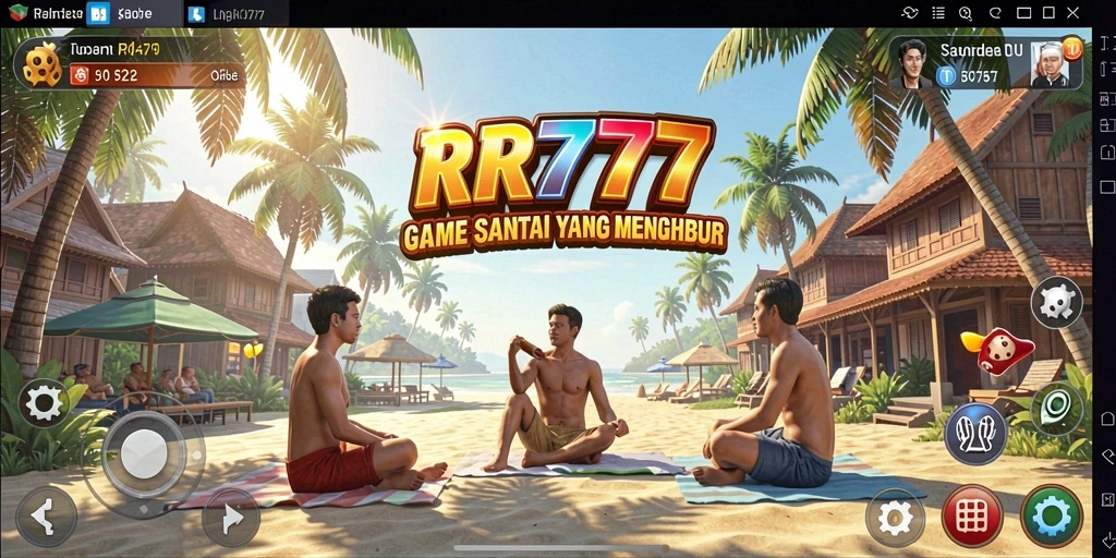 Tampilan gameplay santai dan menghibur dari RR777.