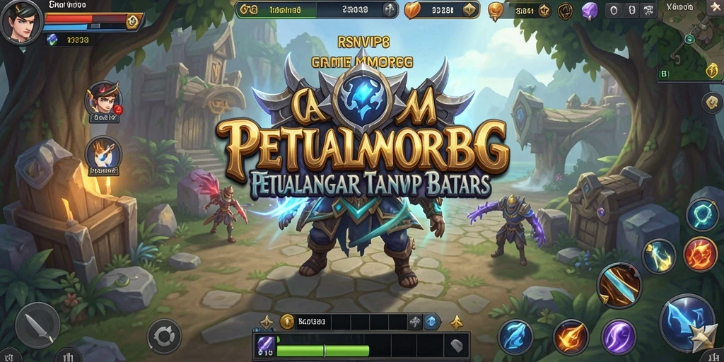 Tangkapan layar permainan RSNVIP8 yang menunjukkan aksi MMORPG yang menakjubkan.