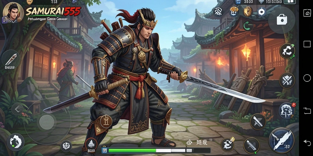 Gameplay seru SAMURAI555 yang menyenangkan dan mengasyikkan.